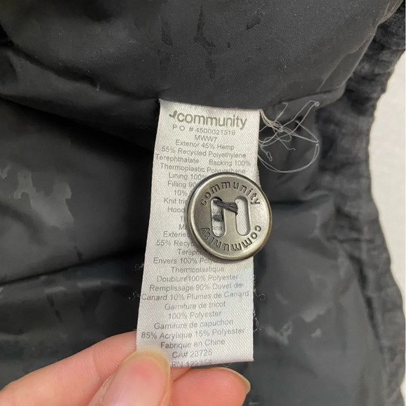 Community Aritzia down parka with faux fur  hoodie Sz S - Picture 12 of 17